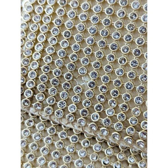 I.N.C. International Concepts Gold Mesh East West Baguette Bag (MSRP $100) - Picture 7 of 7